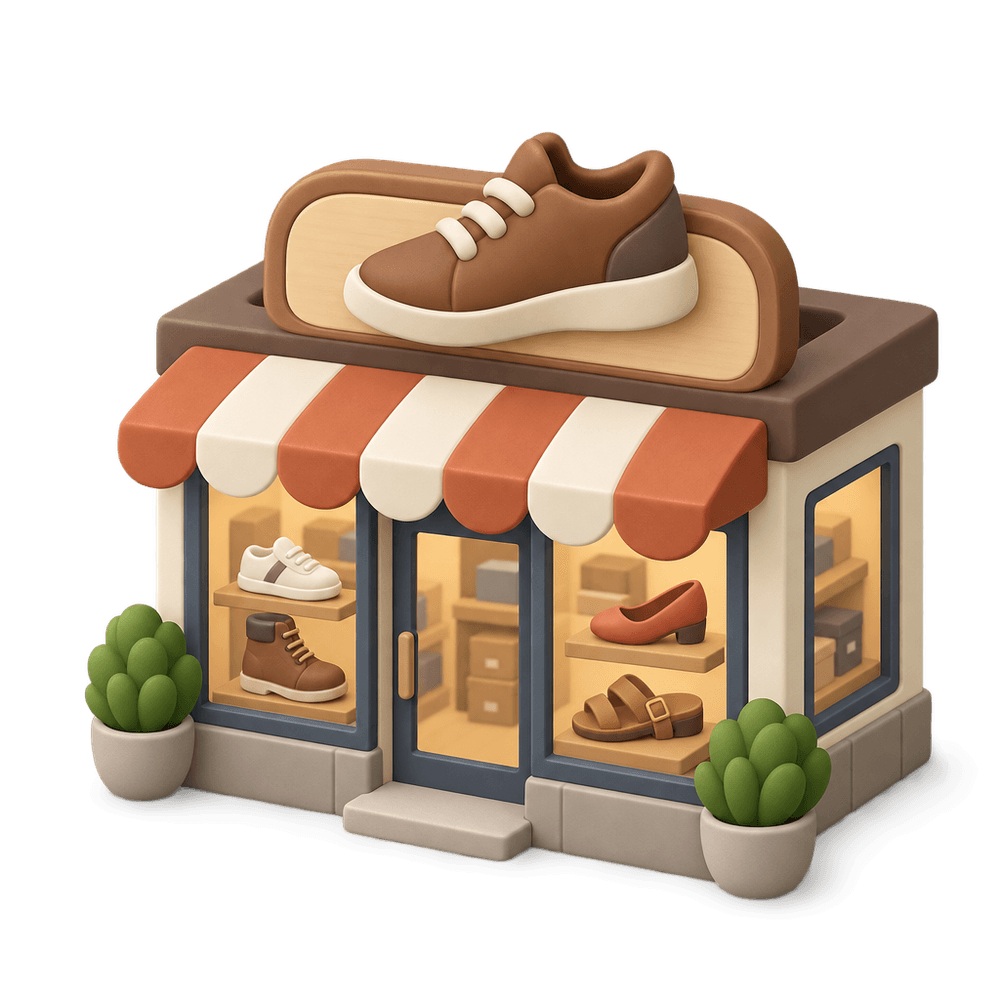 Shoe Store 3D icon