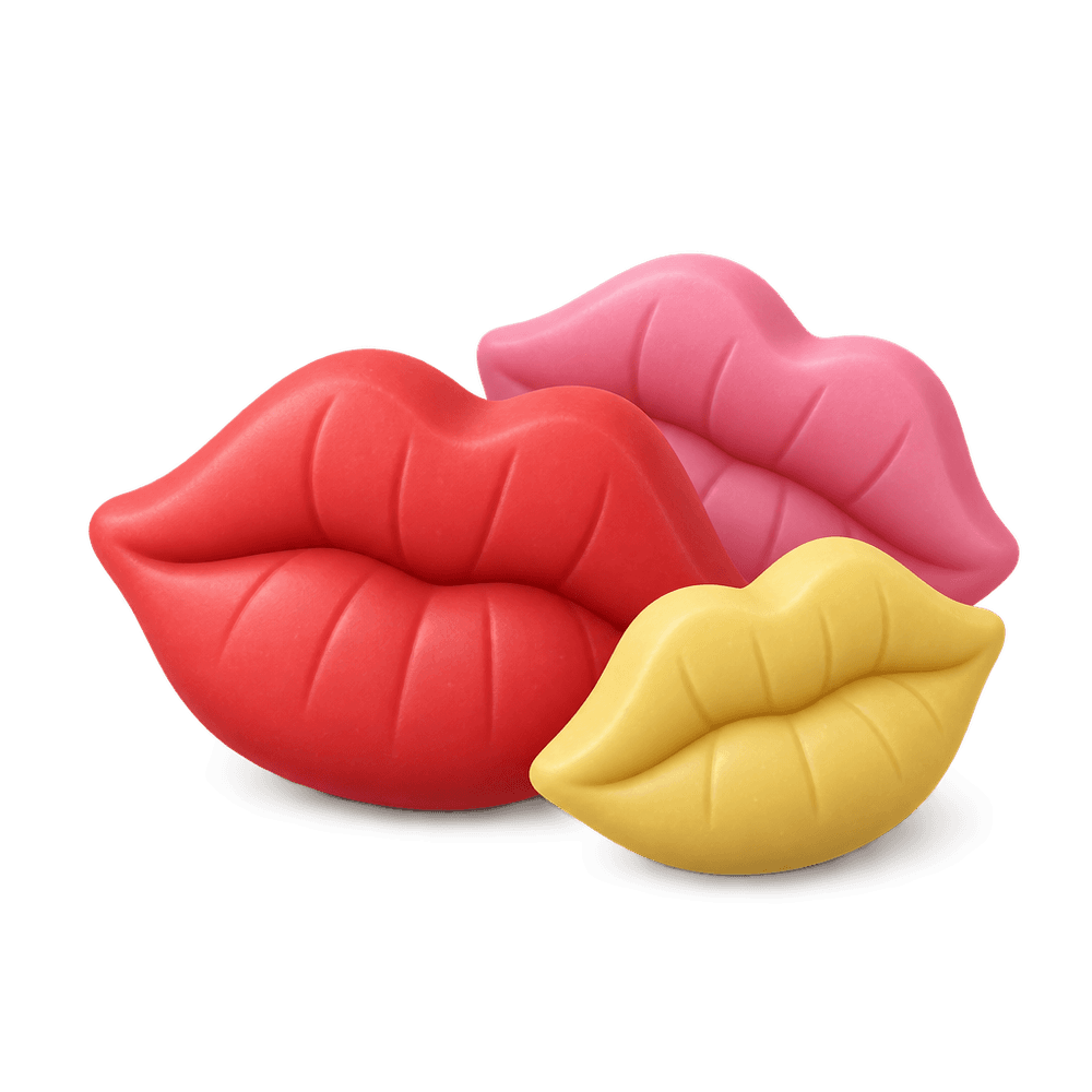 Wax Candy Lips 3D icon