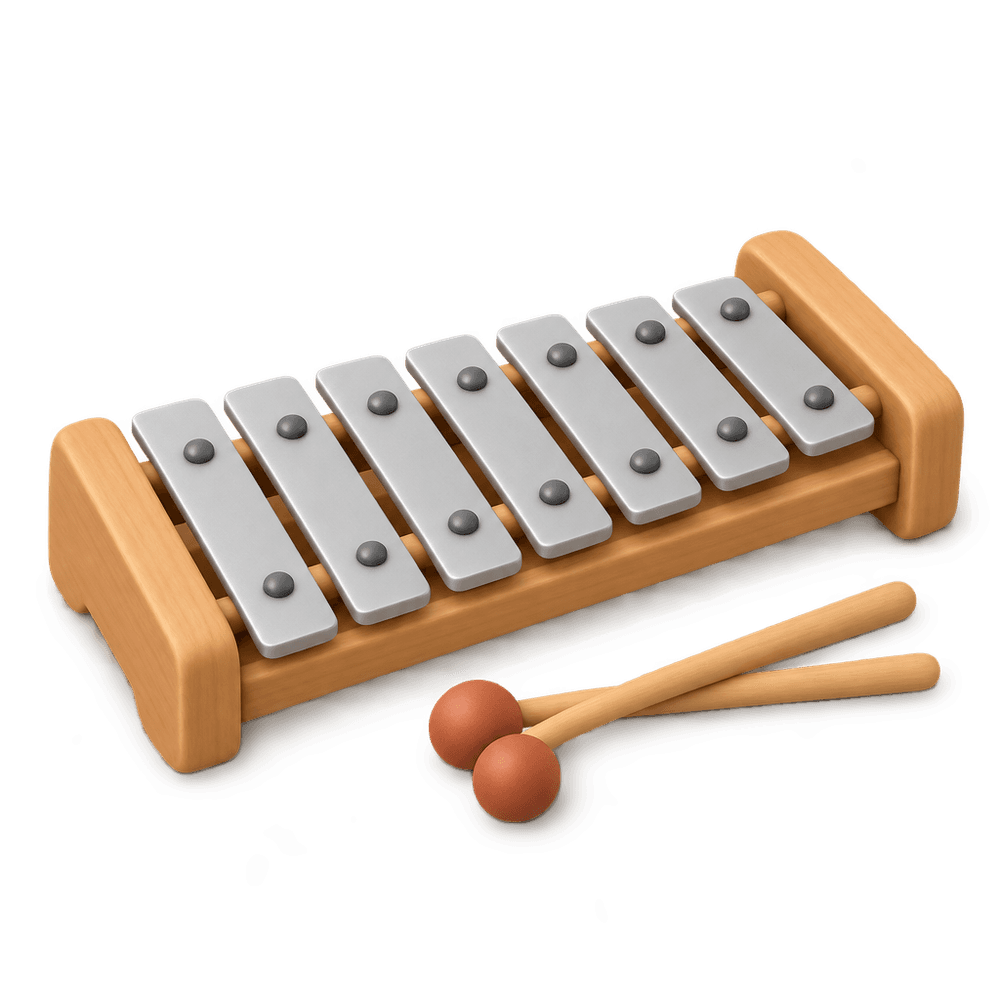 Glockenspiel 3D icon