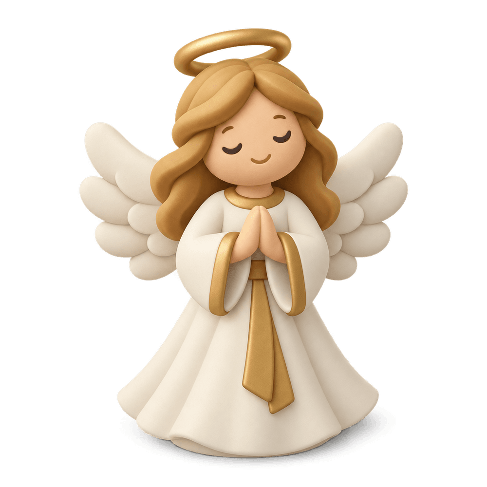 Tree Topper Angel 3D icon