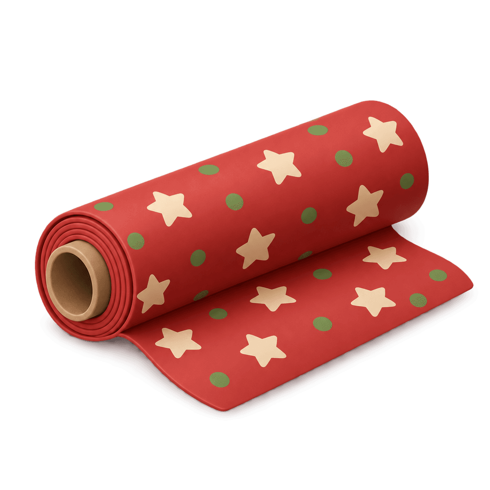 Wrapping Paper Roll 3D icon