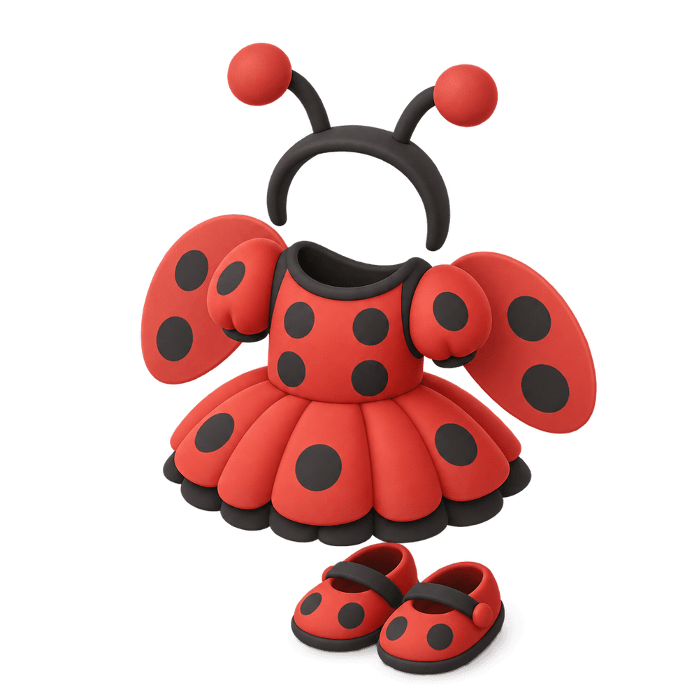 Ladybug Costume 3D icon