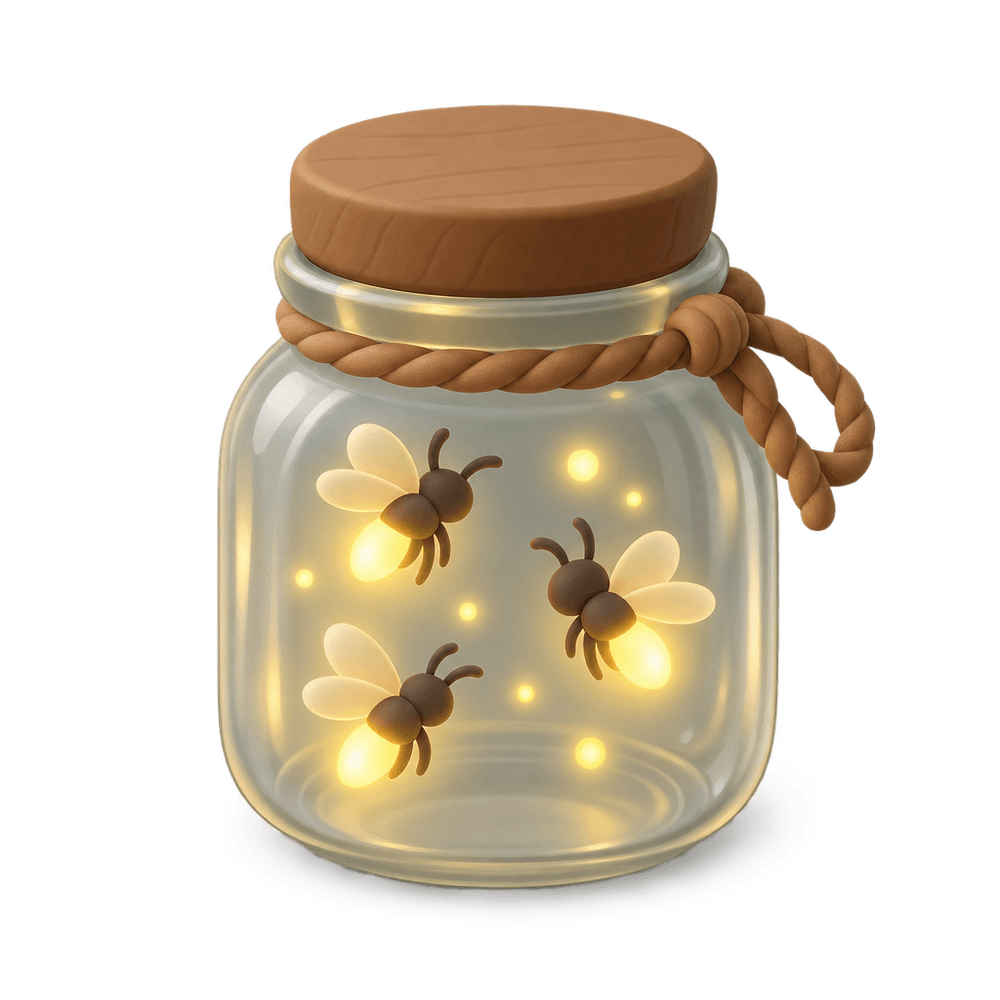 Firefly Jar 3D icon