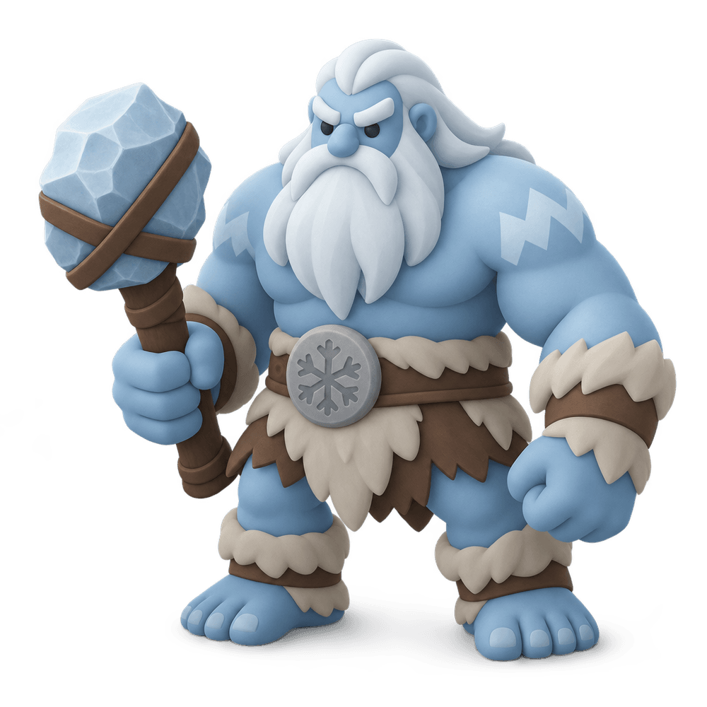 Frost Giant 3D icon
