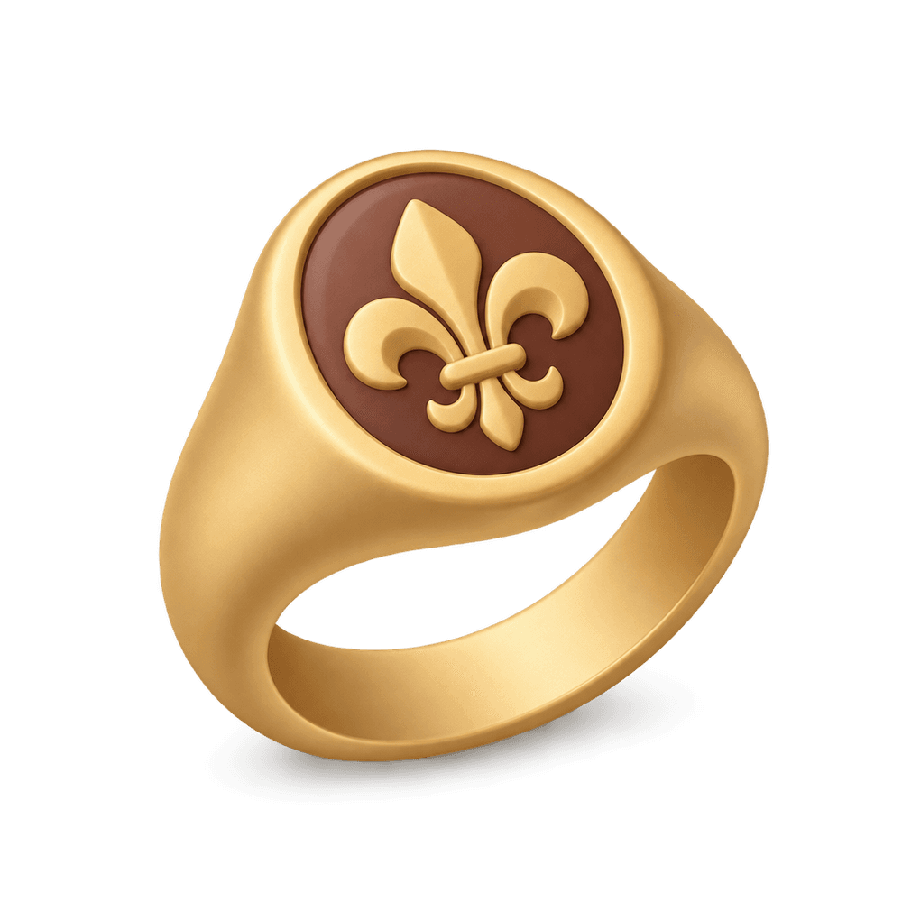 Signet Ring 3D icon