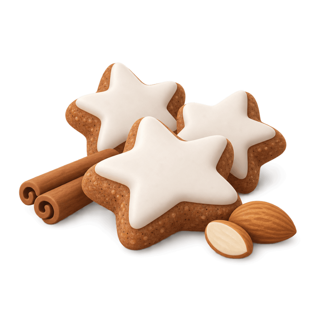 Zimtstern 3D icon