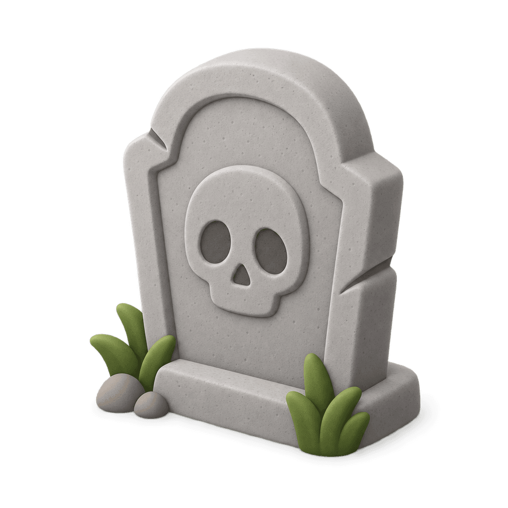Foam Tombstone 3D icon