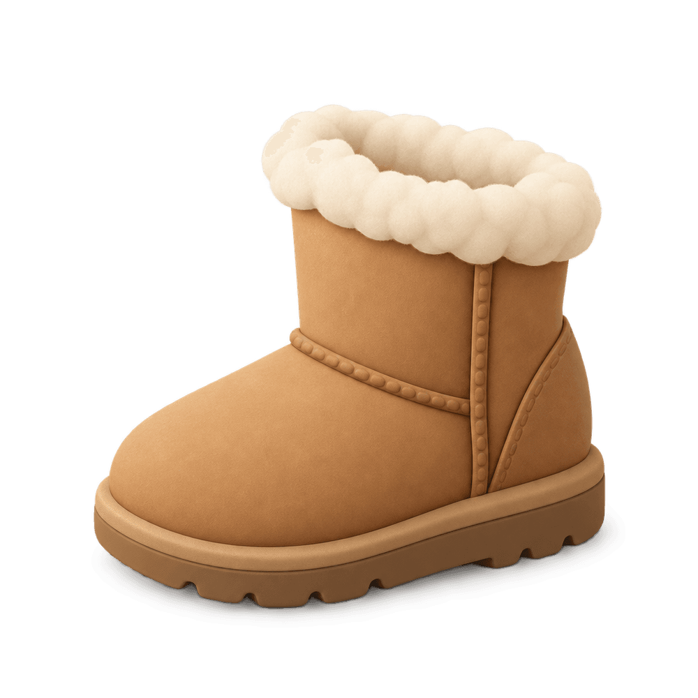 Sheepskin Boot 3D icon