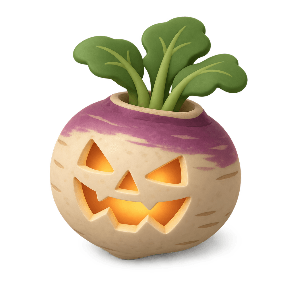 Turnip Lantern 3D icon