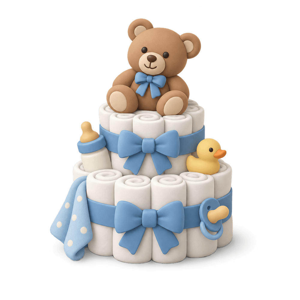 Diaper Cake 3D icon