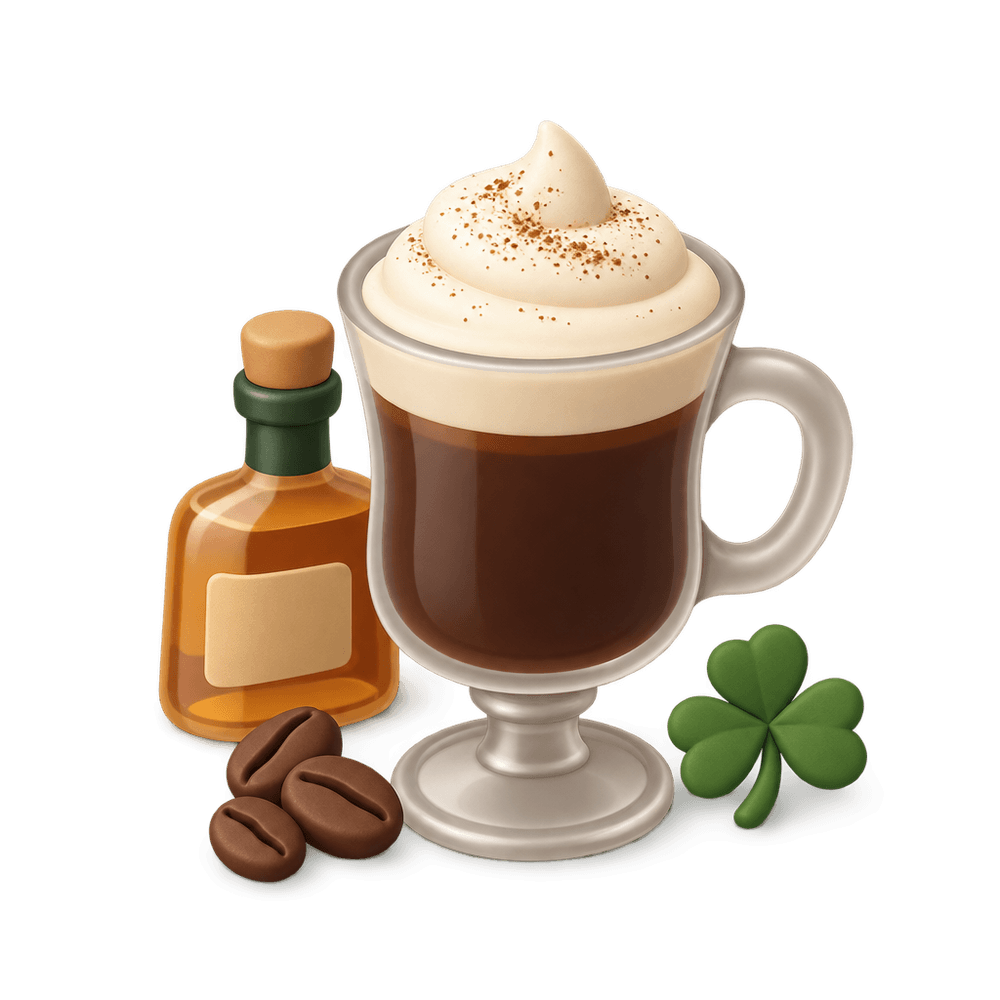 Irish Coffee 3D icon