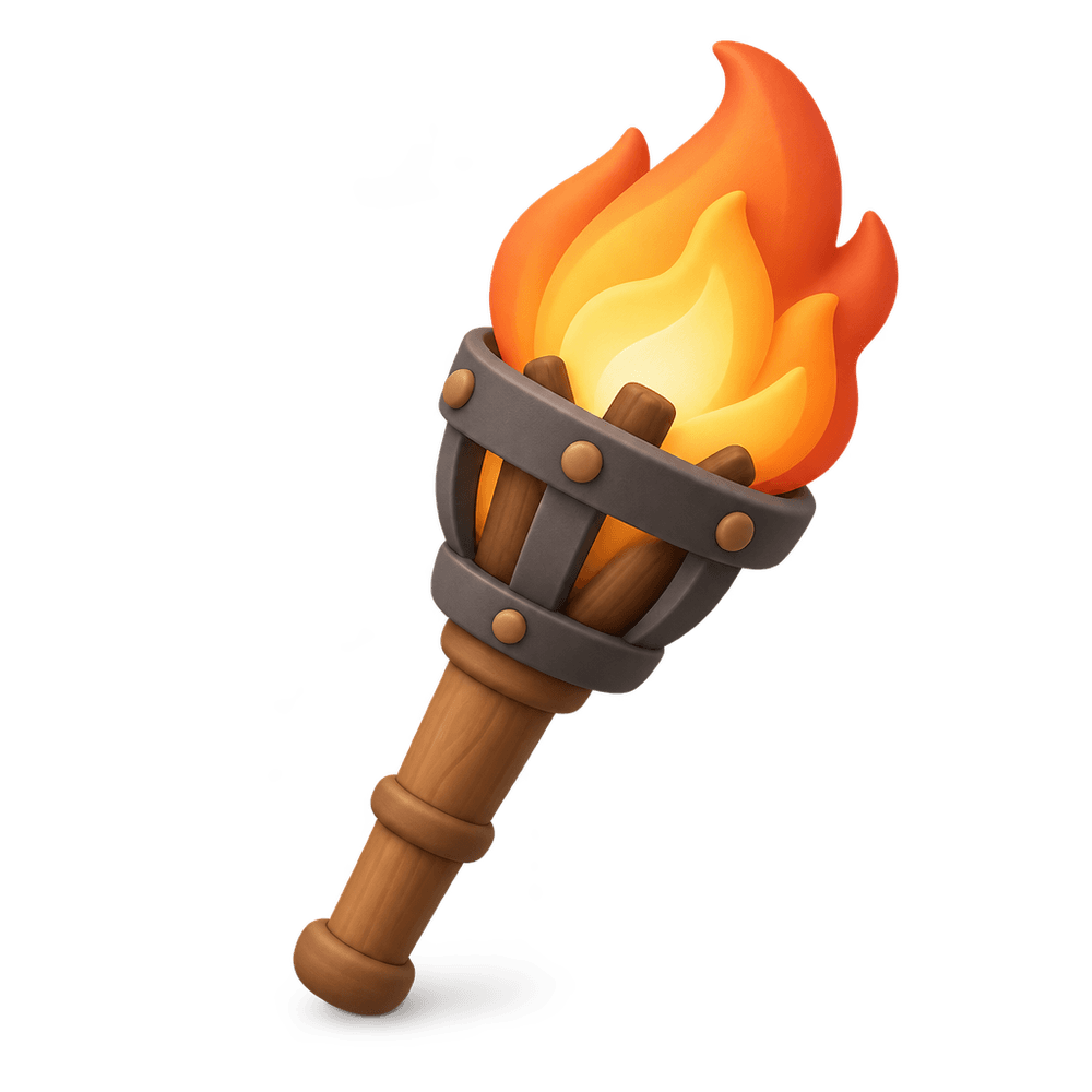 Flambeau Torch 3D icon