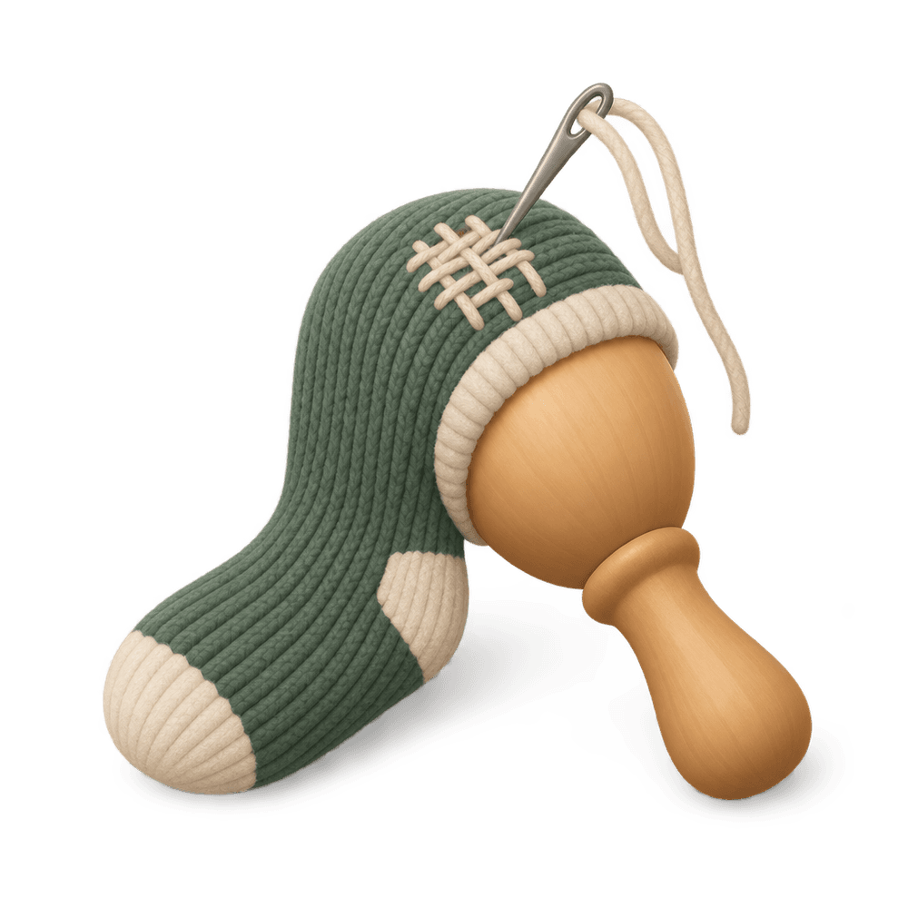 Darning Egg 3D icon