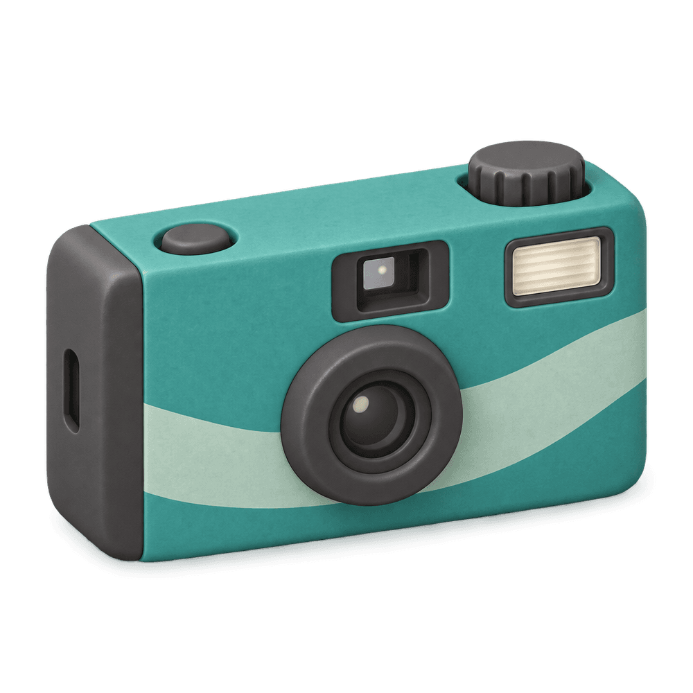Disposable Camera 3D icon