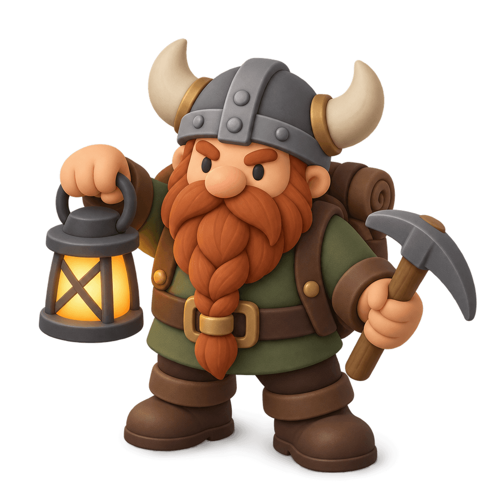 Dwarf 3D icon