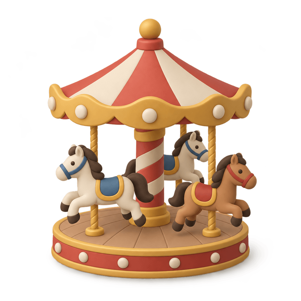 Merry-Go-Round 3D icon
