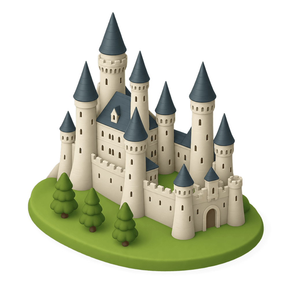 Fairytale Castle 3D icon