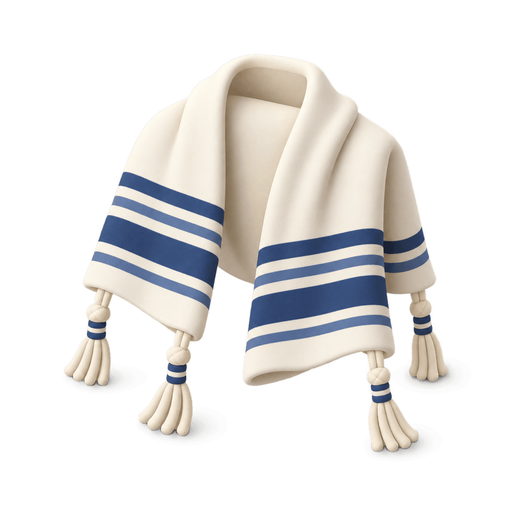 Tallit 3D icon