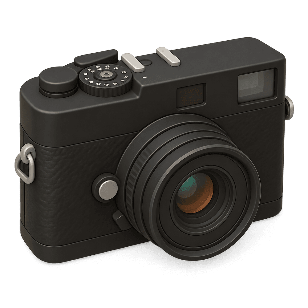 Compact Rangefinder Camera 3D icon