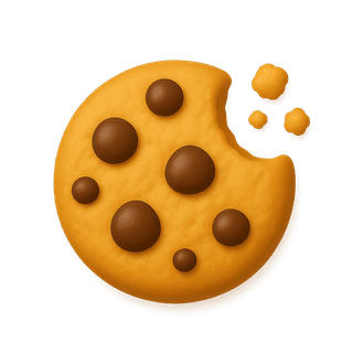 Bitten cookie