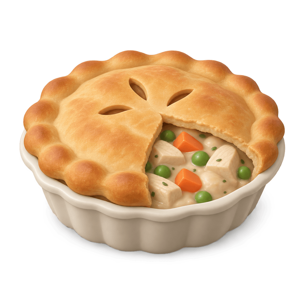 Chicken Pot Pie 3D icon