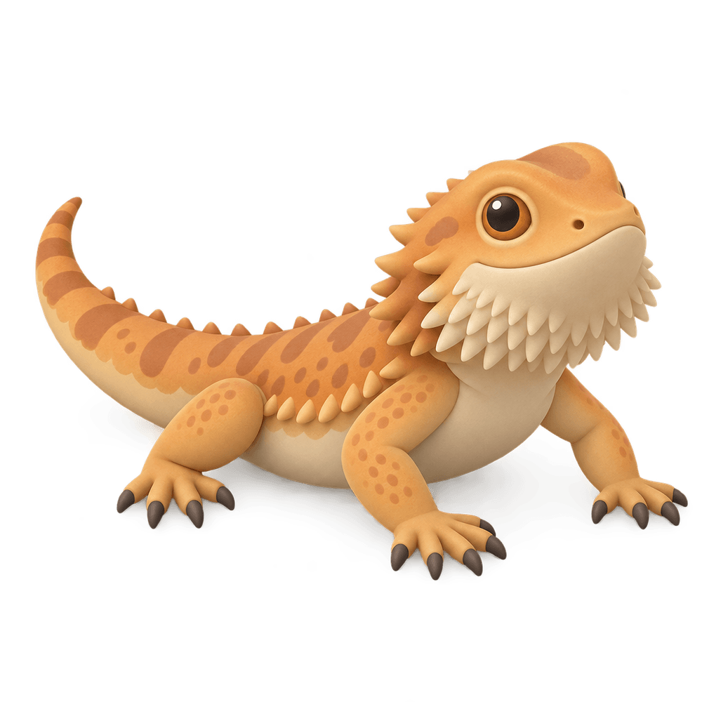 Bearded Dragon 3D icon
