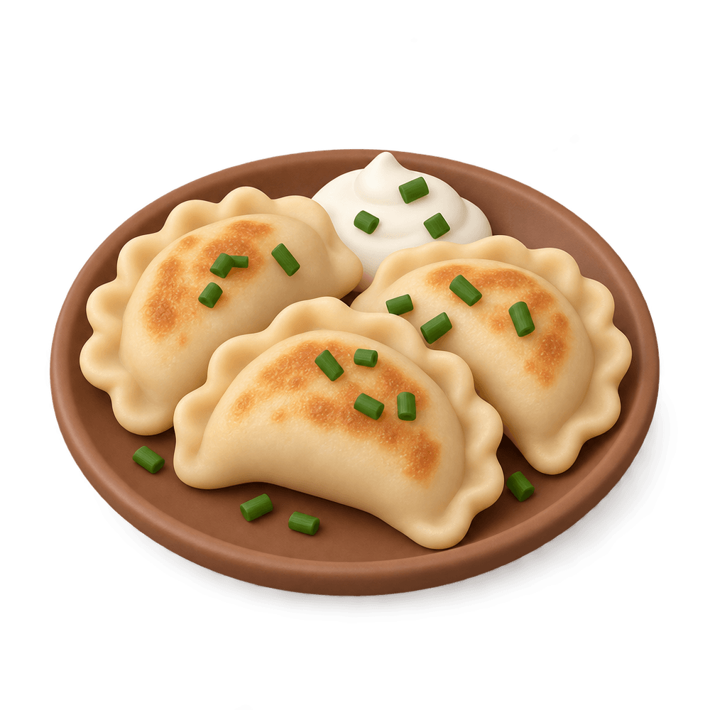 Pierogi 3D icon