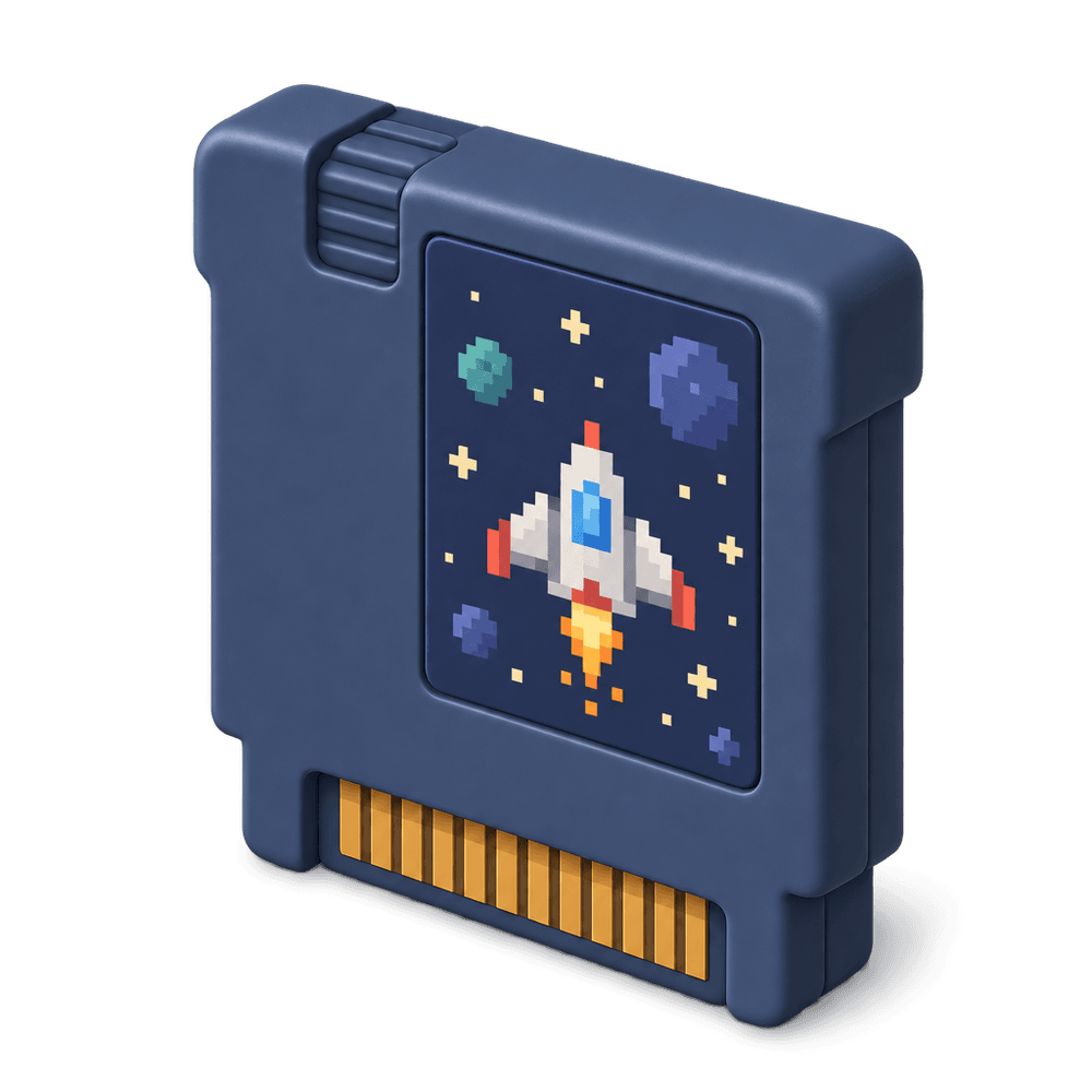 Game Cartridge 3D icon