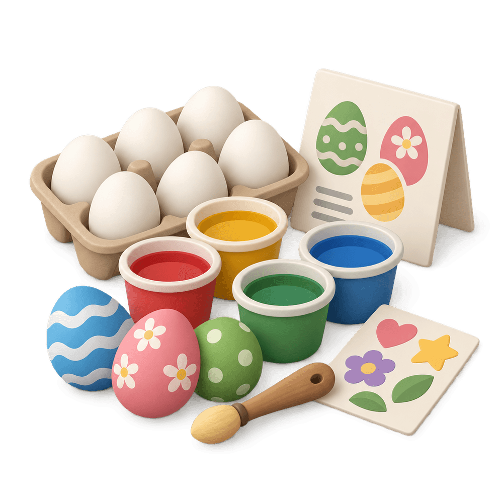 Egg Dyeing Kit 3D icon