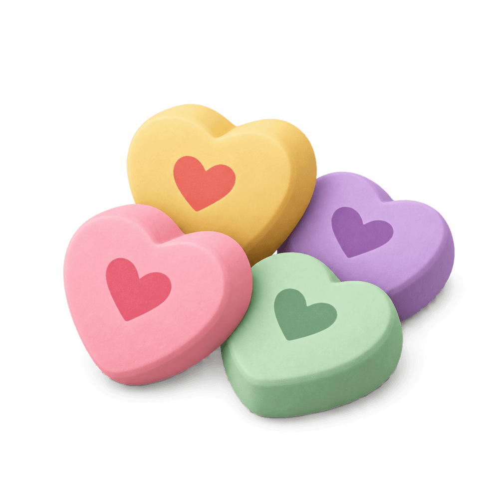 Conversation Heart Candy 3D icon