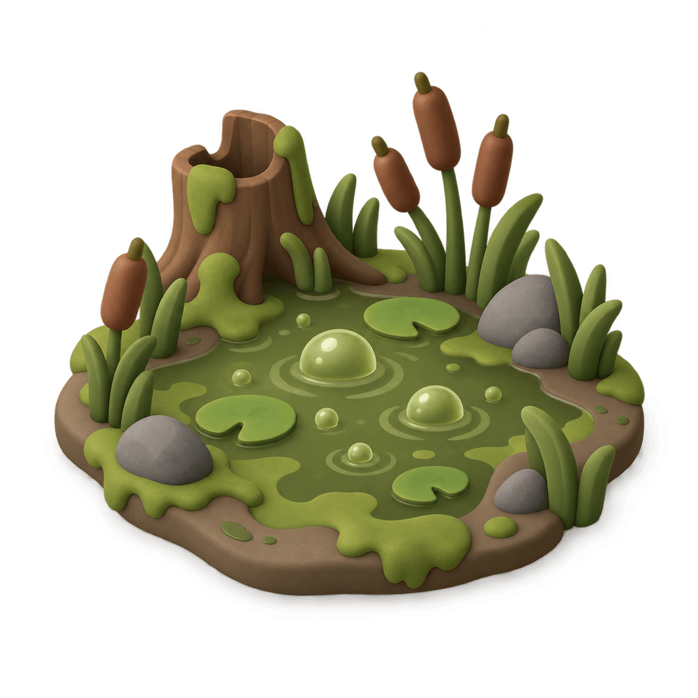 Bubbling Swamp 3D icon
