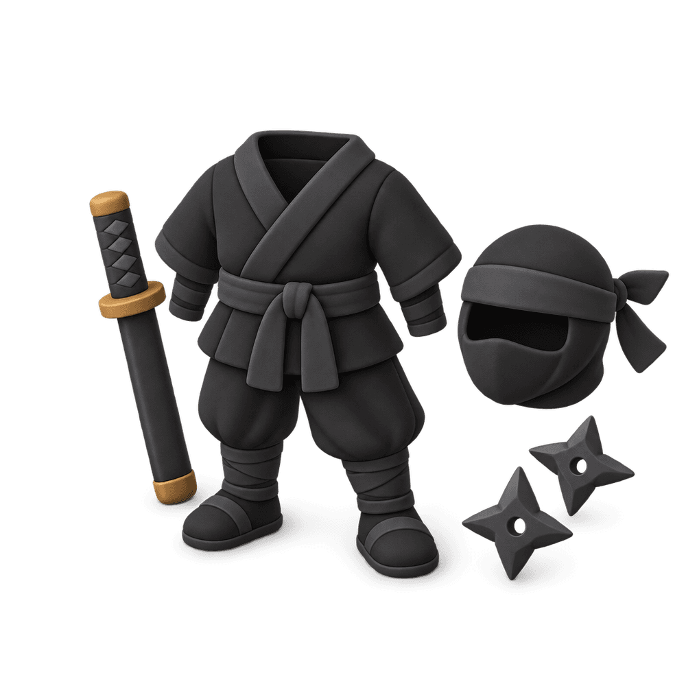 Ninja Costume 3D icon