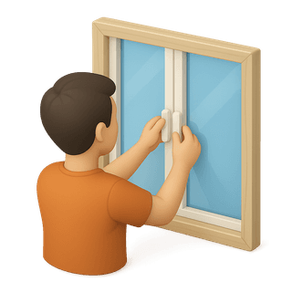 Opening a window