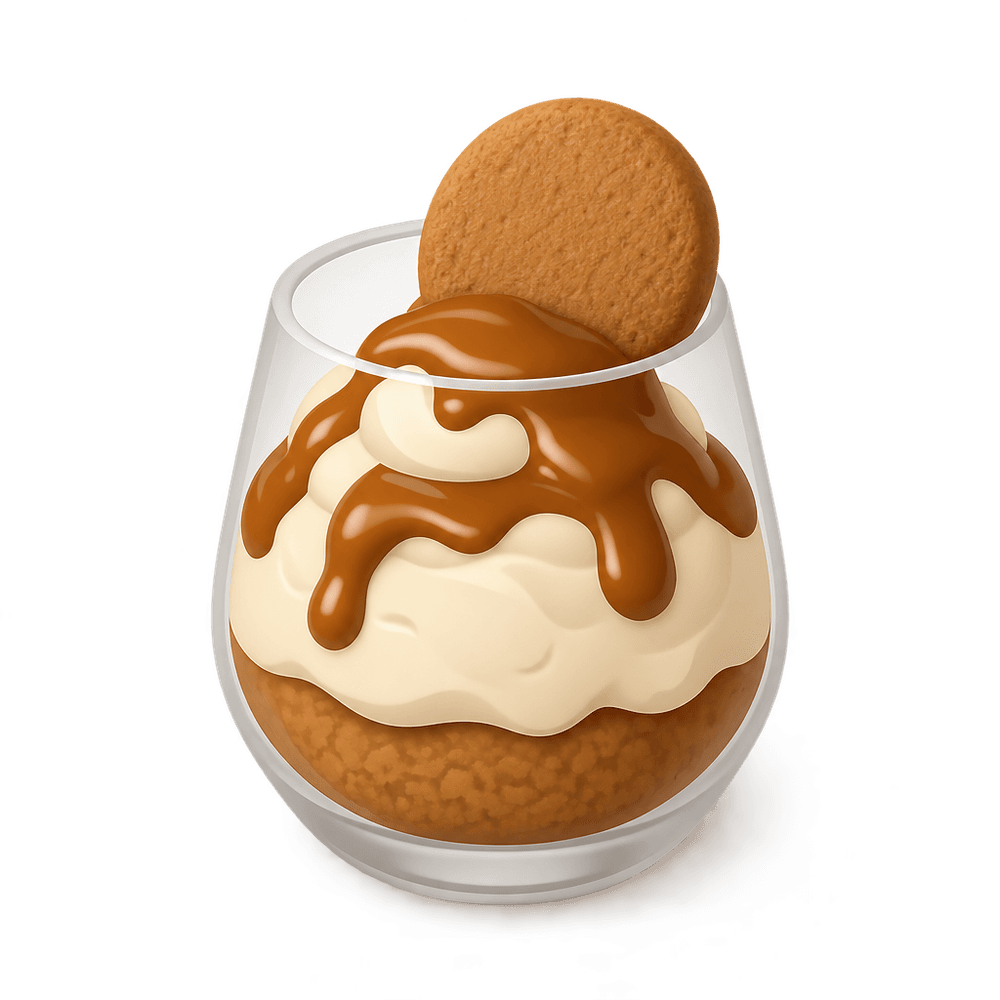 Speculoos Cheesecake Cup 3D icon