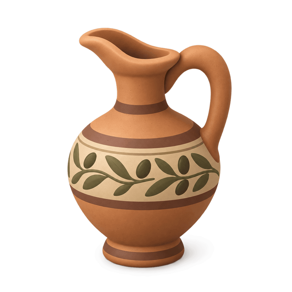 Ancient Oil Cruse 3D icon