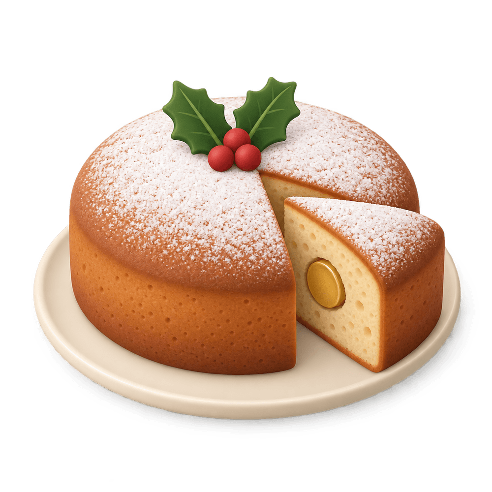 Vasilopita 3D icon
