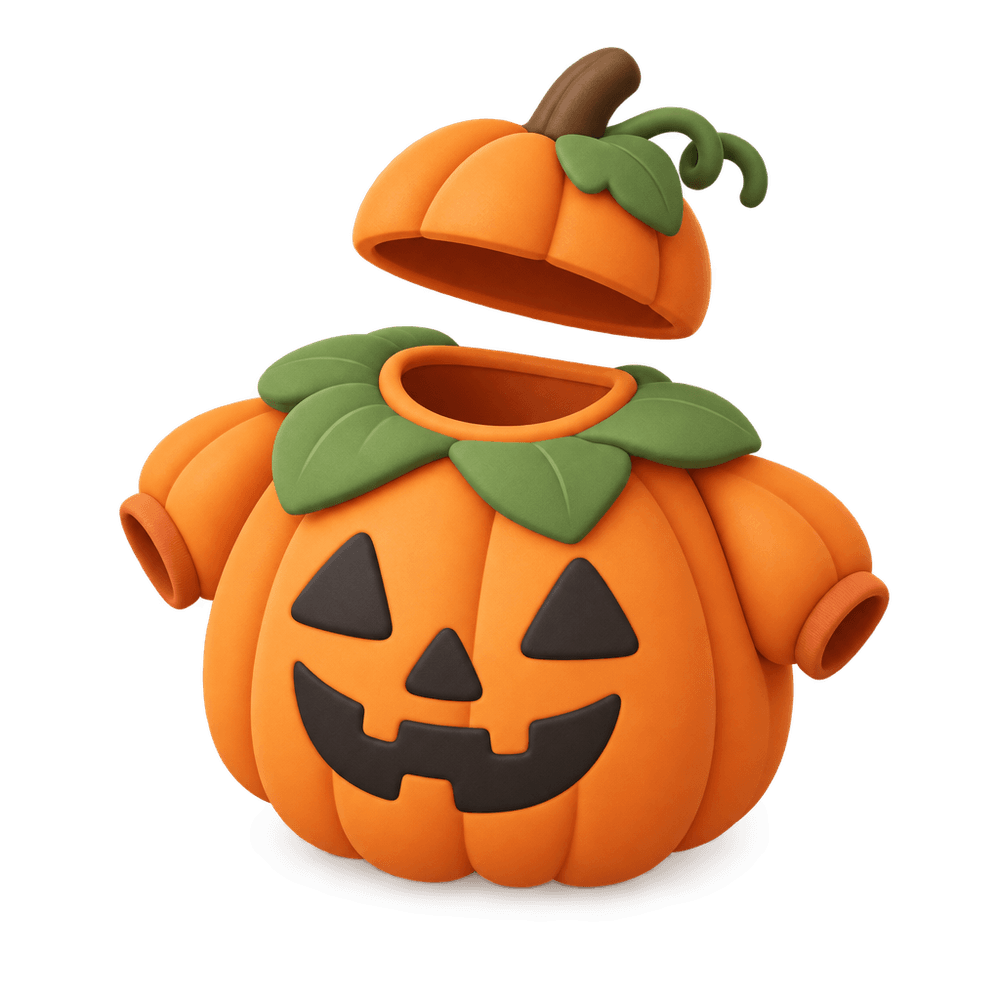 Pumpkin Costume 3D icon
