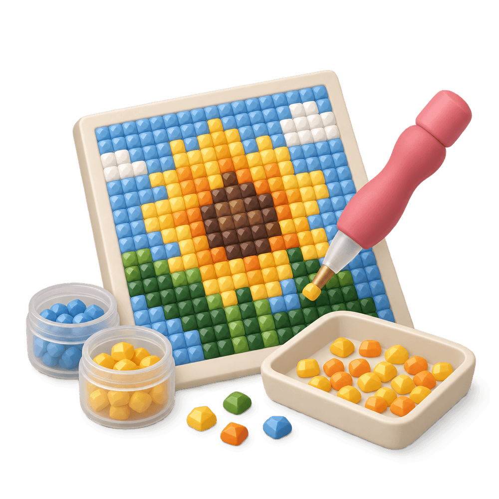 Diamond Painting 3D icon