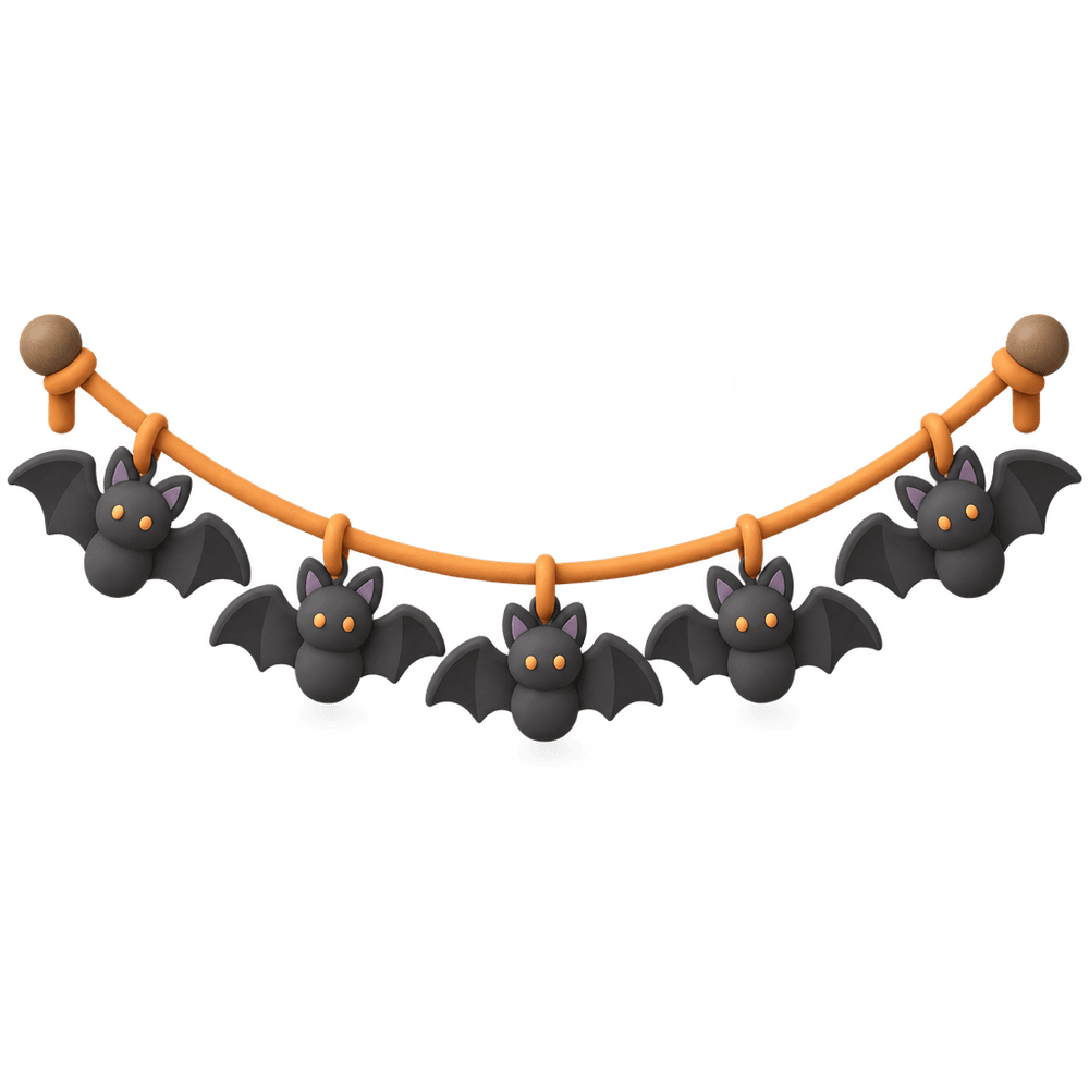 Bat Garland 3D icon
