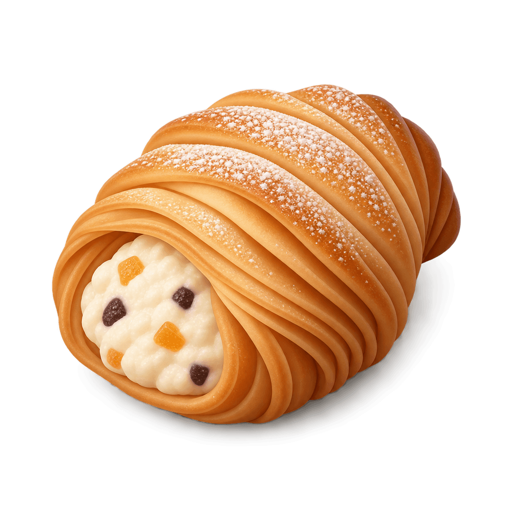 Sfogliatella 3D icon