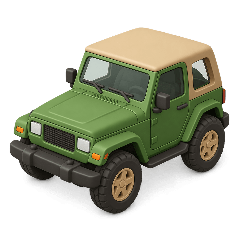 Off-Road Utility Vehicle 3D icon
