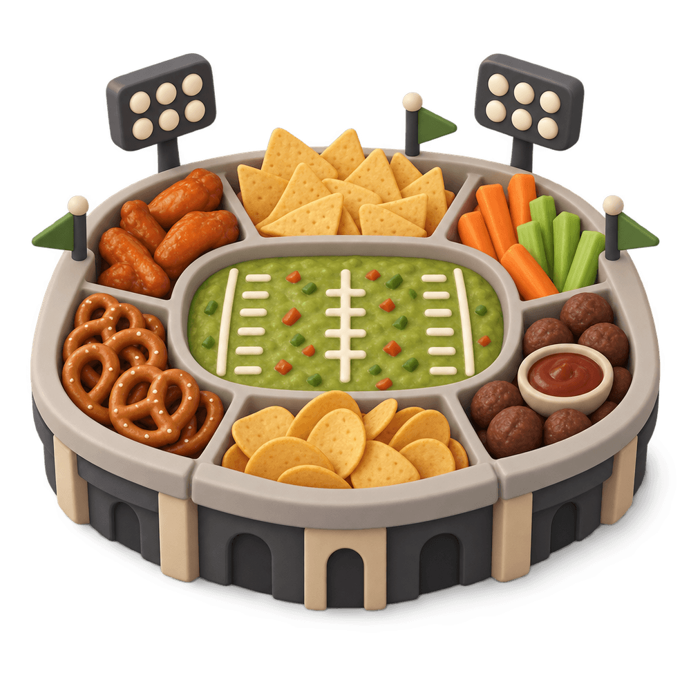 Game Day Snack Stadium 3D icon