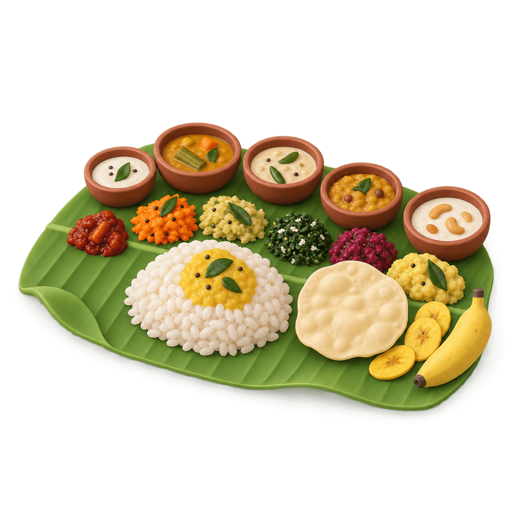 Onam Sadya 3D icon