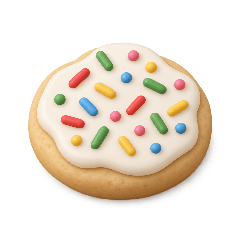 Iced Sugar Cookie 3D icon