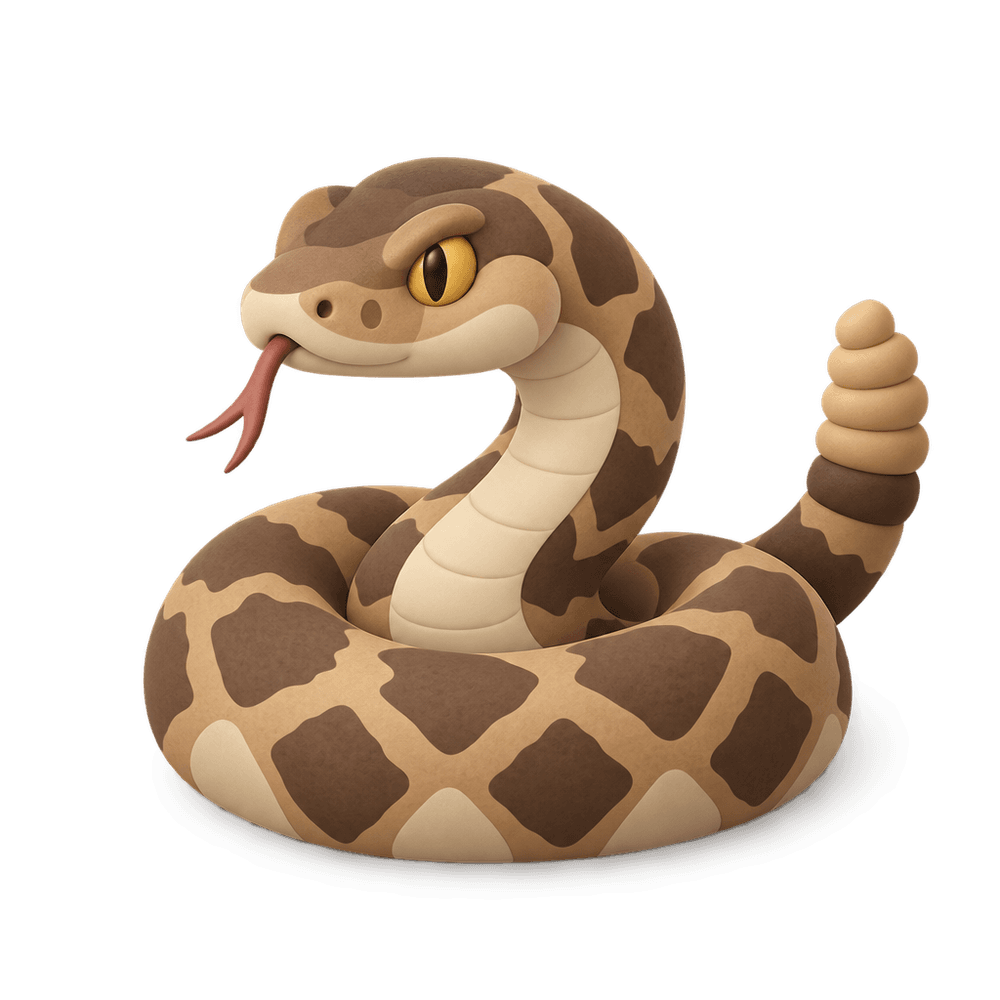 Rattlesnake 3D icon