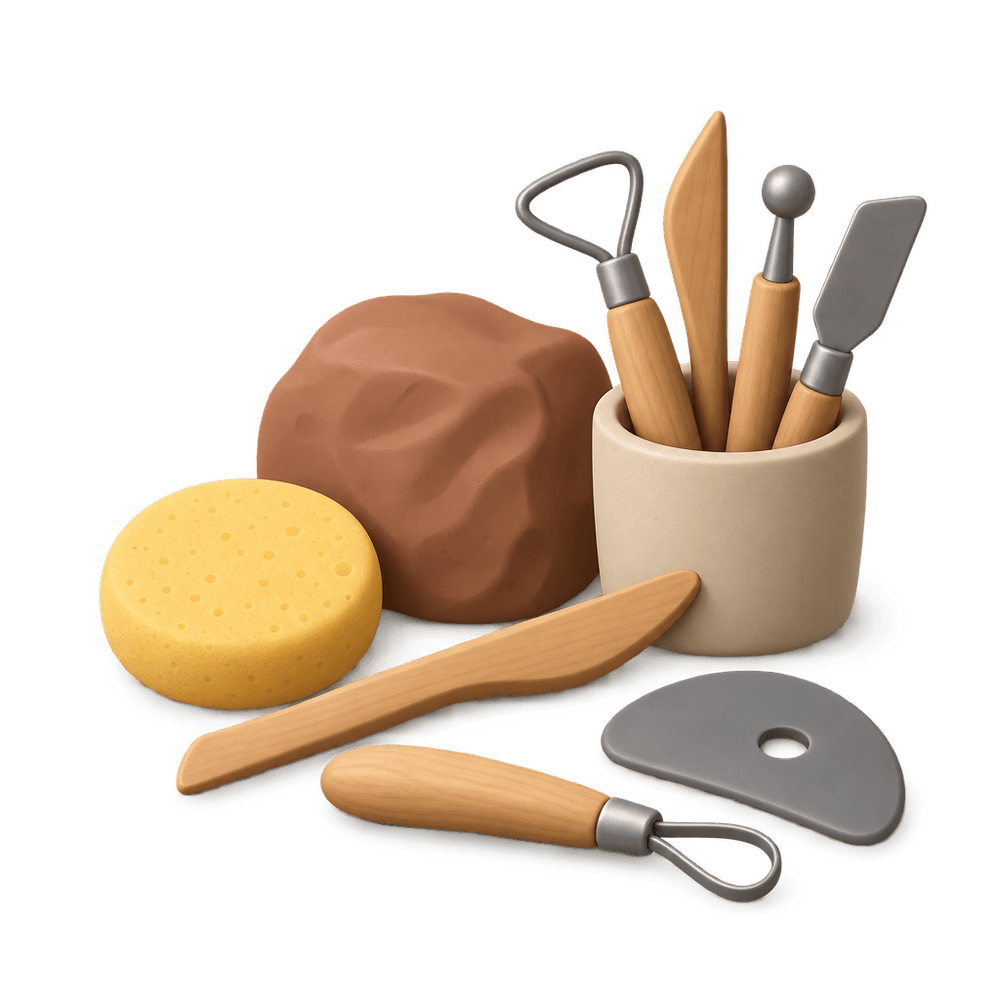 Clay Sculpting Tools 3D icon