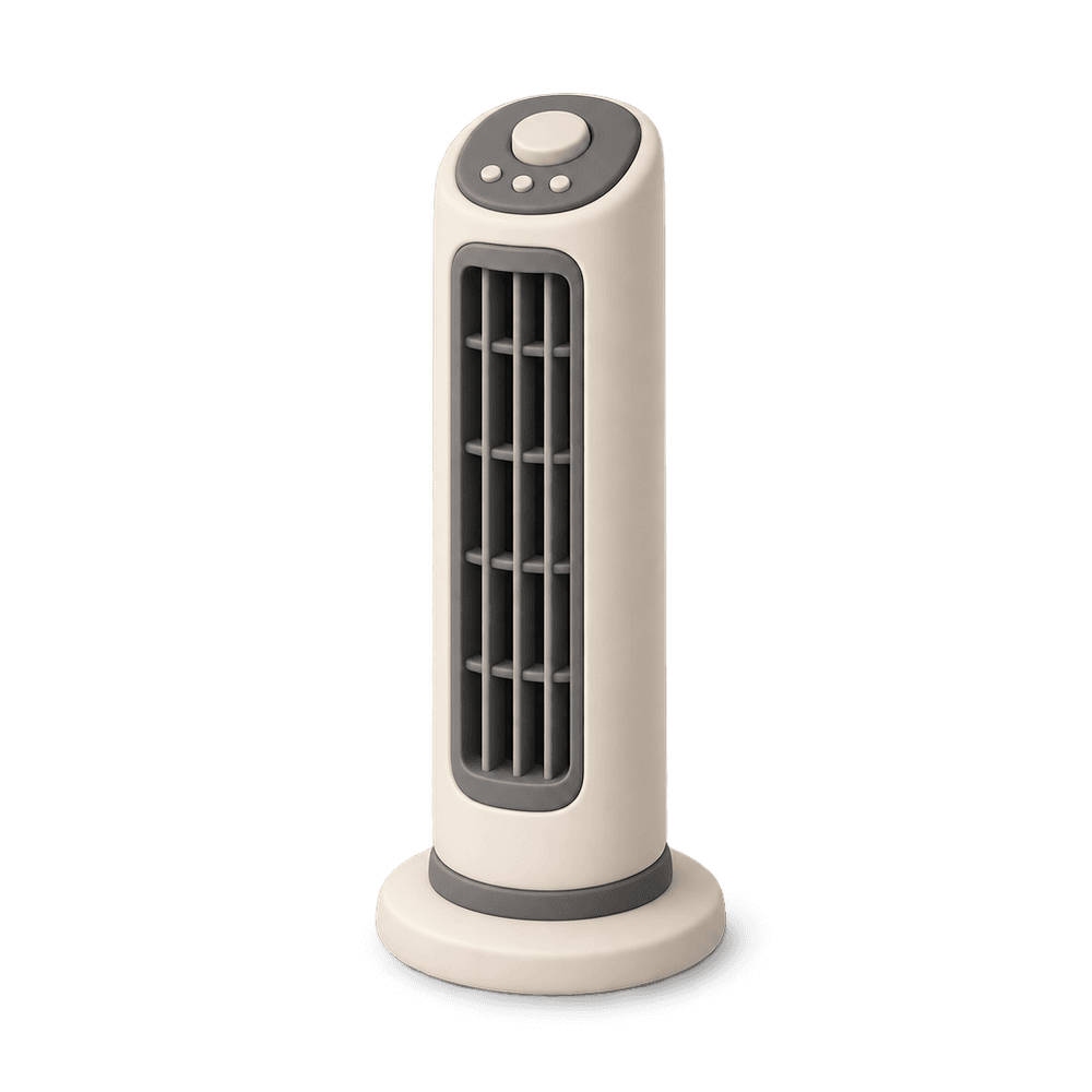 Tower Fan 3D icon