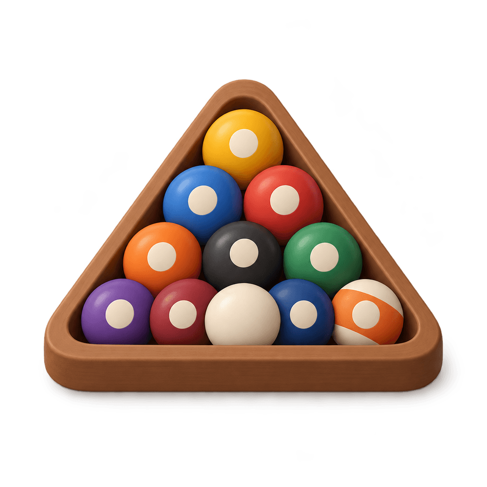 Billiard Ball Rack 3D icon