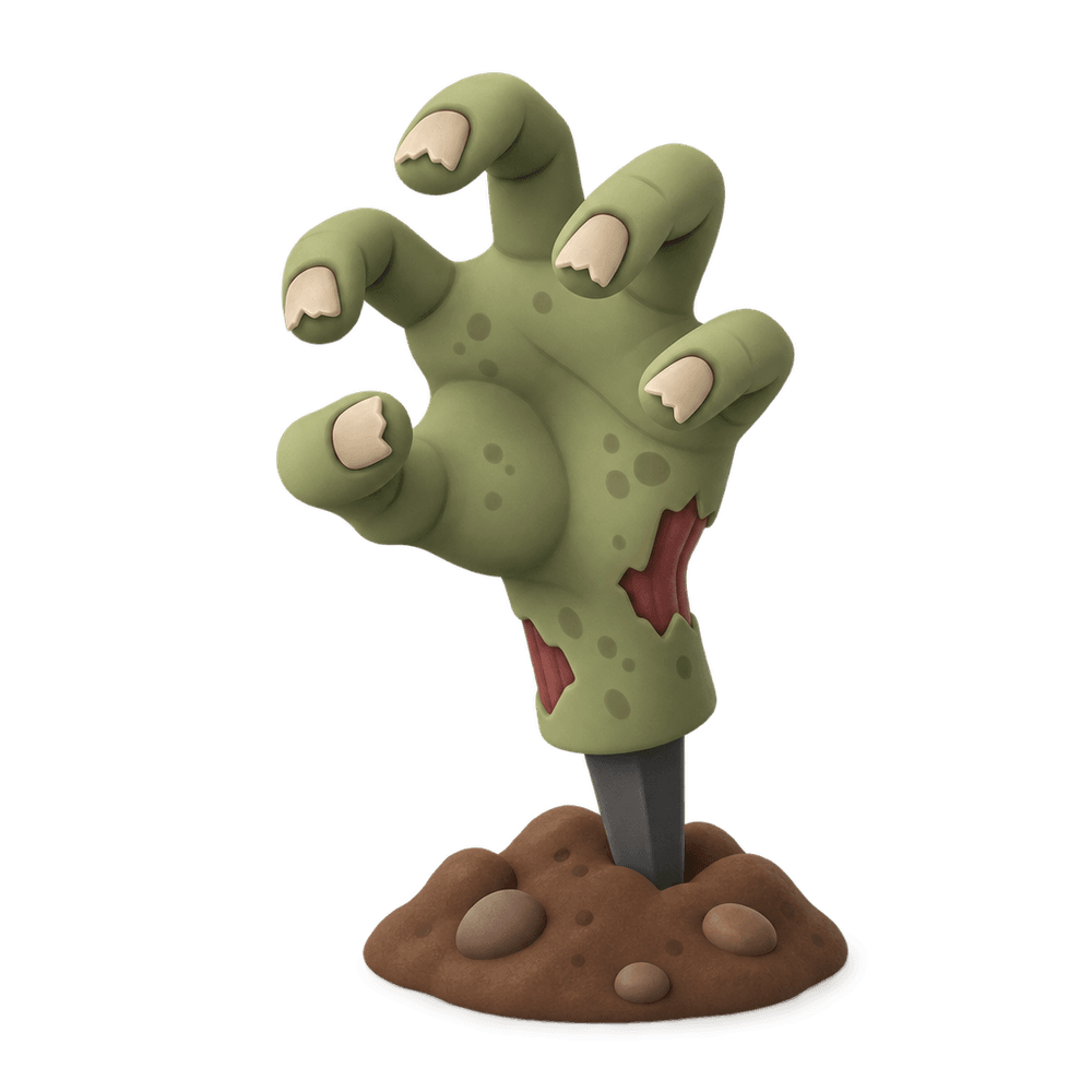 Zombie Hand Lawn Stake 3D icon