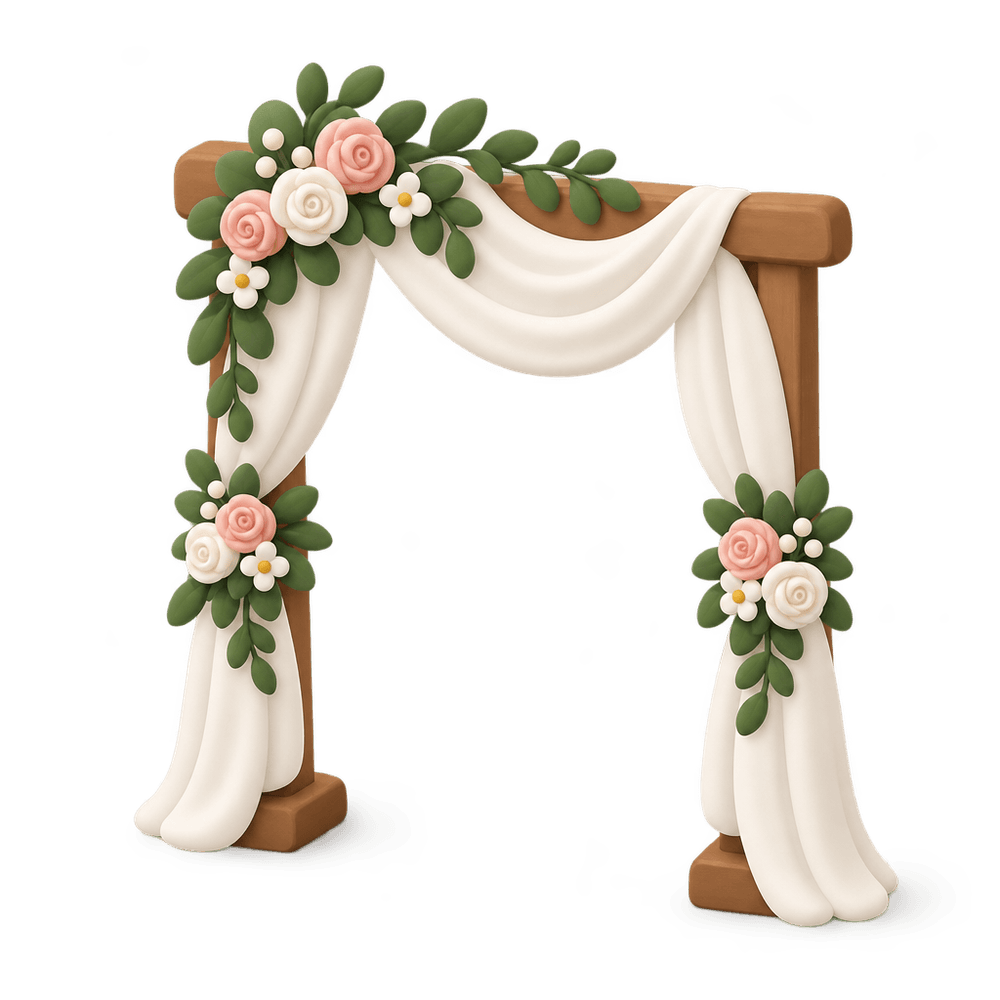Wedding Arch 3D icon